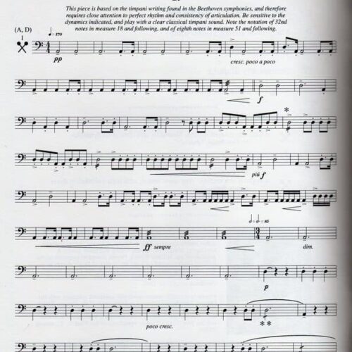 The Musical Timpanist - Five Contemporary Solo Bases On The Orchestral Repertoire