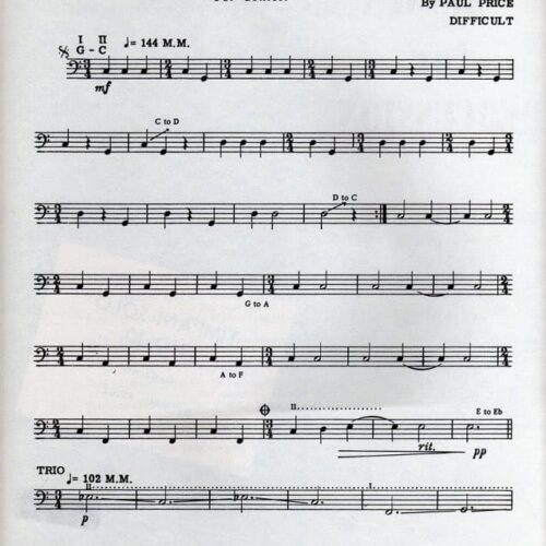 Timpani Solo No. 10 by Paul Price