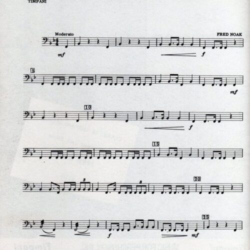 Classical Timpani March by Fred Noak
