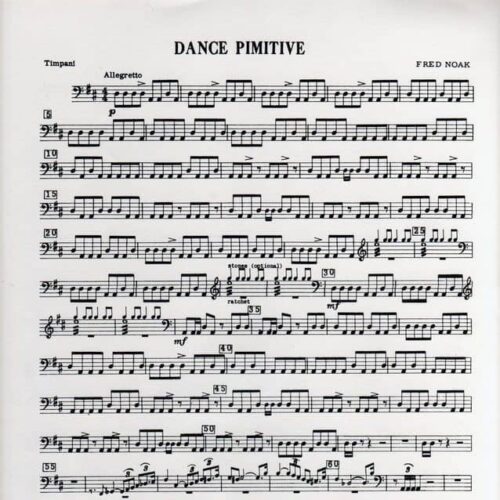 Dance Primitive by Fred Noak