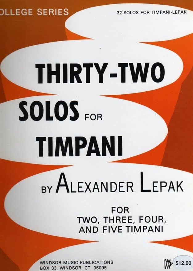 Thirty-two Solos For Timpani
