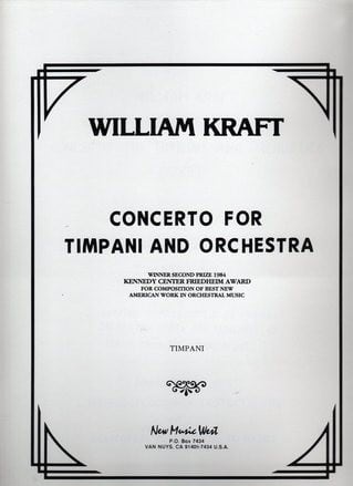 Concerto For Timpani And Orchestra (pno Red)