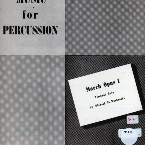 March Opus 1 by Richard P. Kashanski