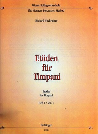 Etuden Fur Timpani - Vol. 1