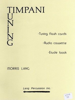 Timpani Tuning