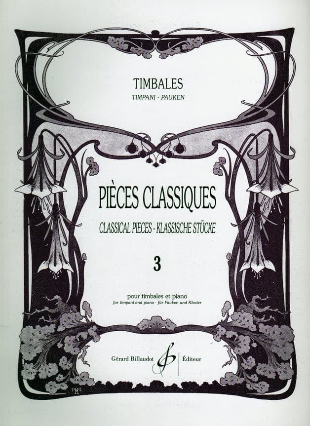 Classical Pieces For Timpani And Piano - Vol. 3