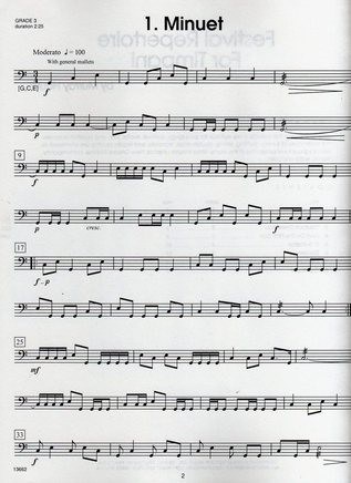 Festival Repertoire For Timpani