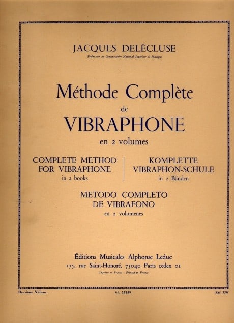 Complete Method For Vibraphone (volume 2)