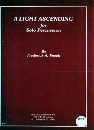 A Light Ascending by Frederick A. Speck