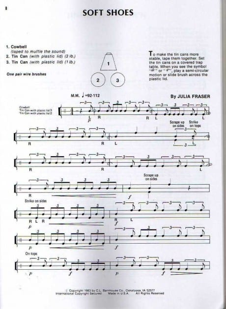 The Multiple Percussionist, 15 Solos For The Percussion Player