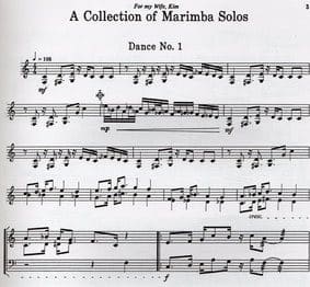 A Collection Of Marimba Solos