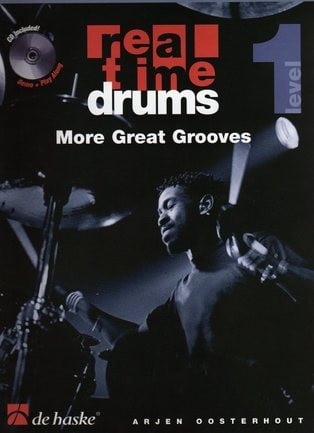 Real Time Drums - More Great Grooves, Level 1