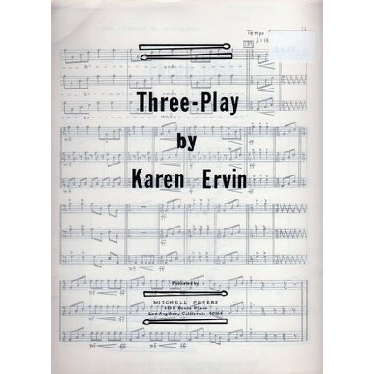 Three-Play by Karen Ervin