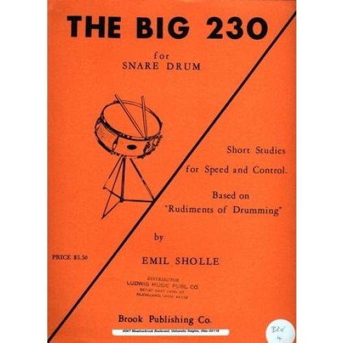 The Big 230 For Snare Drum by Emil Sholle