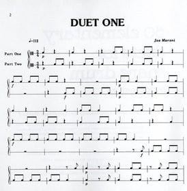 50 Elementary Duets For Snare Drum by Joe Maroni