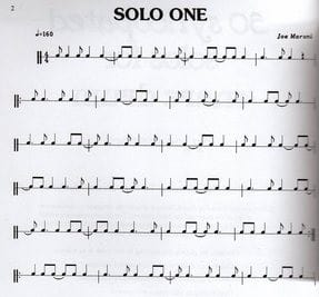 50 Syncopated Solos For Snare Drum by Joe Maroni