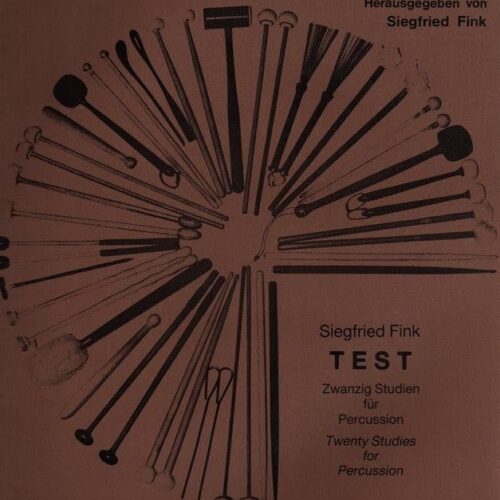 Test, Twenty Studies For Percussion
