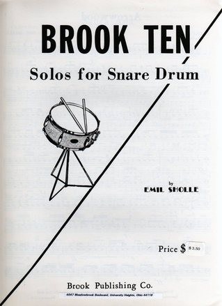 Brook Ten, Solos For Snare Drum