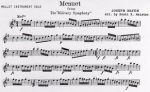 Menuet From The Military Symphony