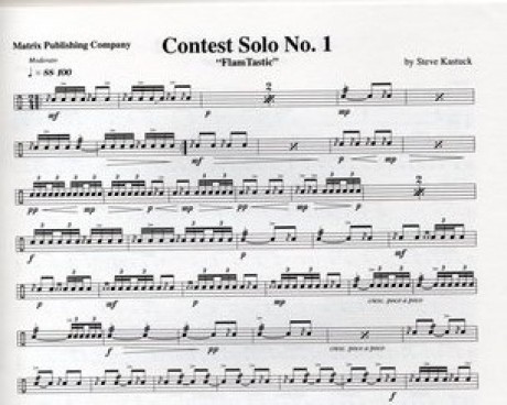 Contest Snare Drum Solos