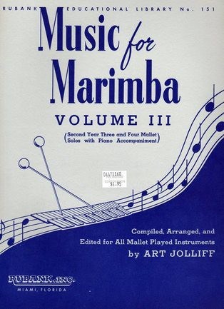 Music For Marimba, Volume III