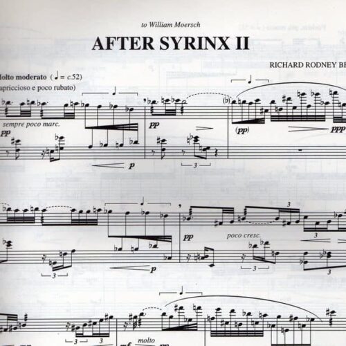 After Syrinx II