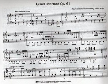Grand Overture, Op. No. 61