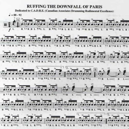 Rudimental Solos For Accomplished Drummers