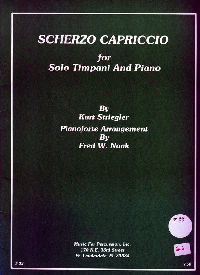 Scherzo Capriccio by Kurt Striegler