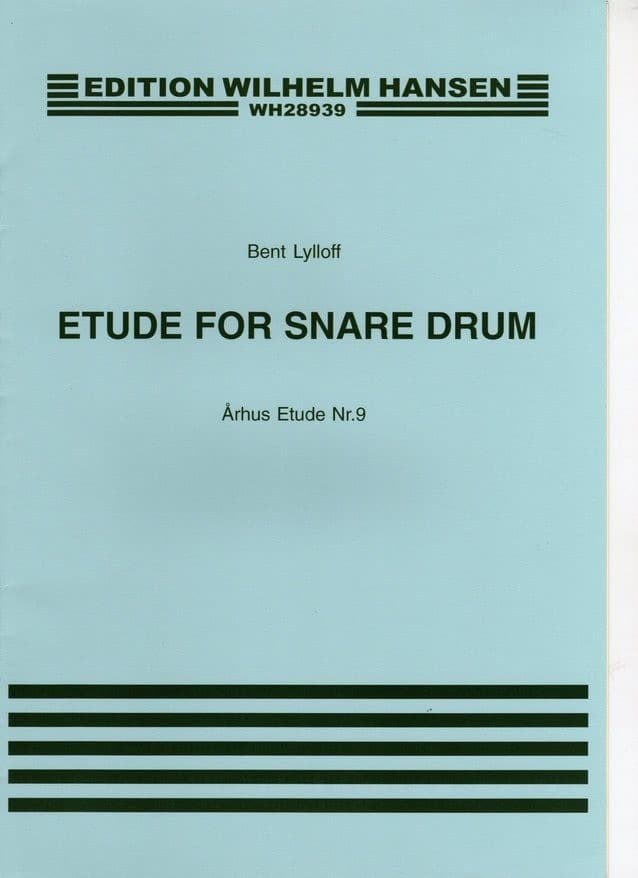 Etude For Snare Drum, Erhus, Etude Nr. 9