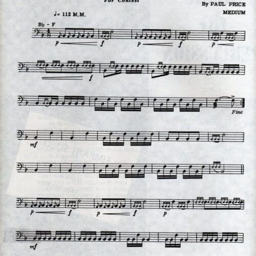 Timpani Solo No. 6 by Paul Price