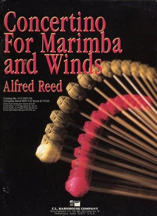 Concertino For Marimba And Winds