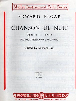 Chanson De Nuit Opus 15 No. 1