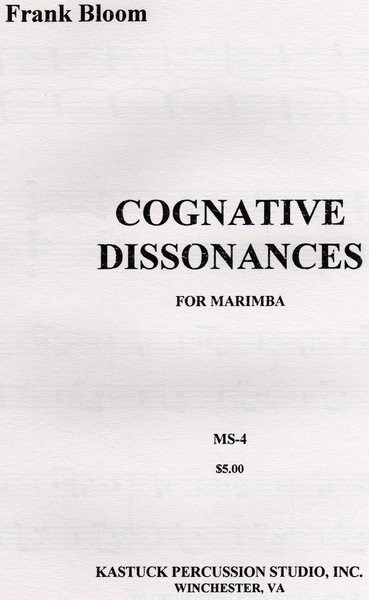 Cognative Dissonances For Marimba