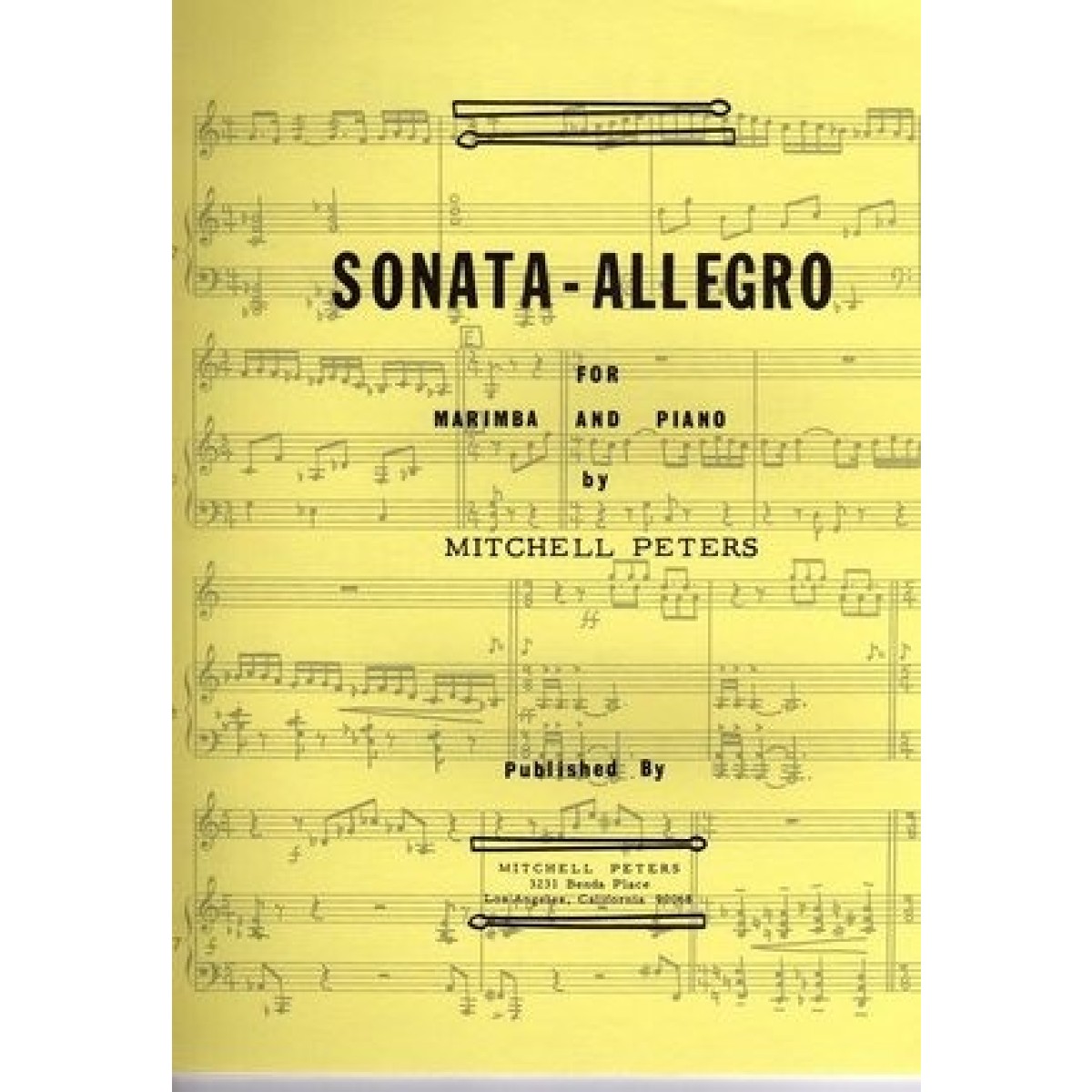 Sonata - Allegro by Mitchell Peters