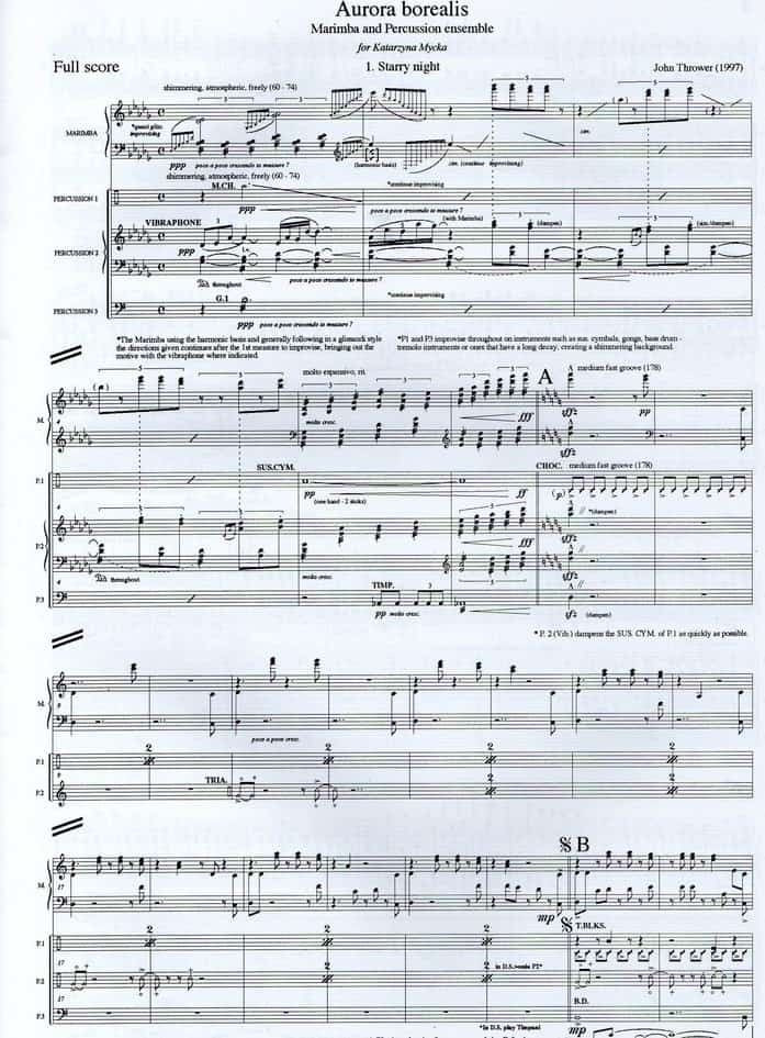 Aurora Borealis (Score)