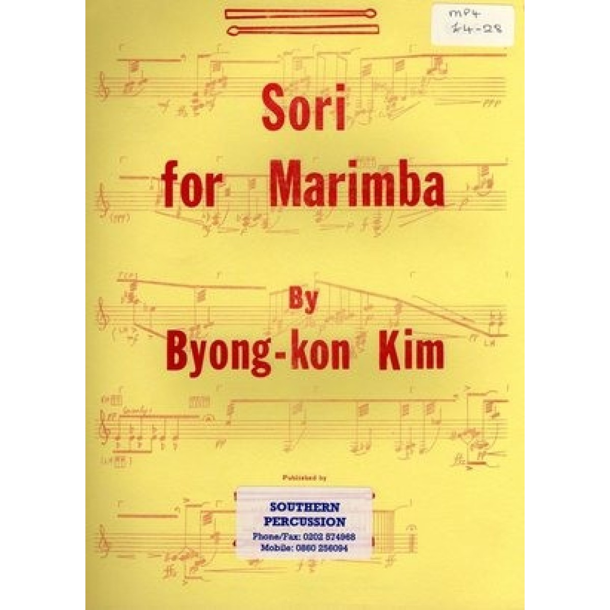 Sori For Marimba by Byong-Kon Kim