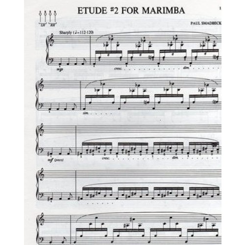 Etude No. 2 For Marimba