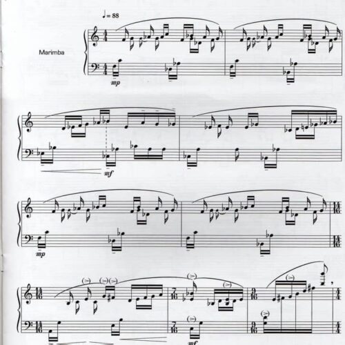 Four Rotations For Marimba IV by Eric Sammut