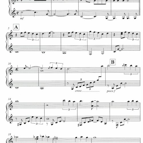Two Lyrical Songs for Vibraphon