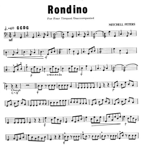 Rondino by Mitchell Peters