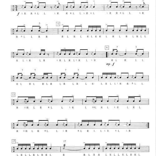 Winning Snare Drum Solos For The Intermediate Drummer