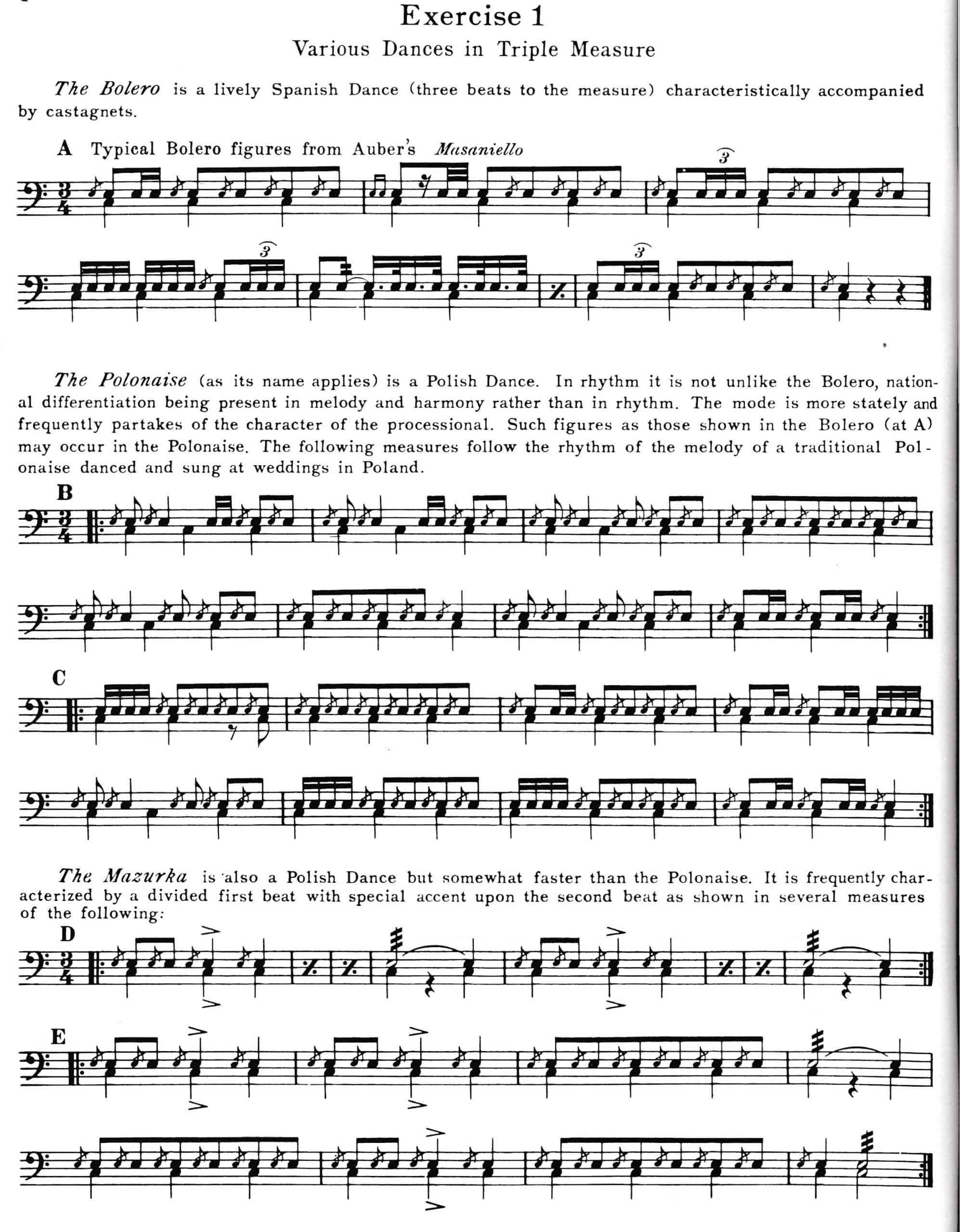 Progressive Studies For The Snare Drum, Book III - Advanced