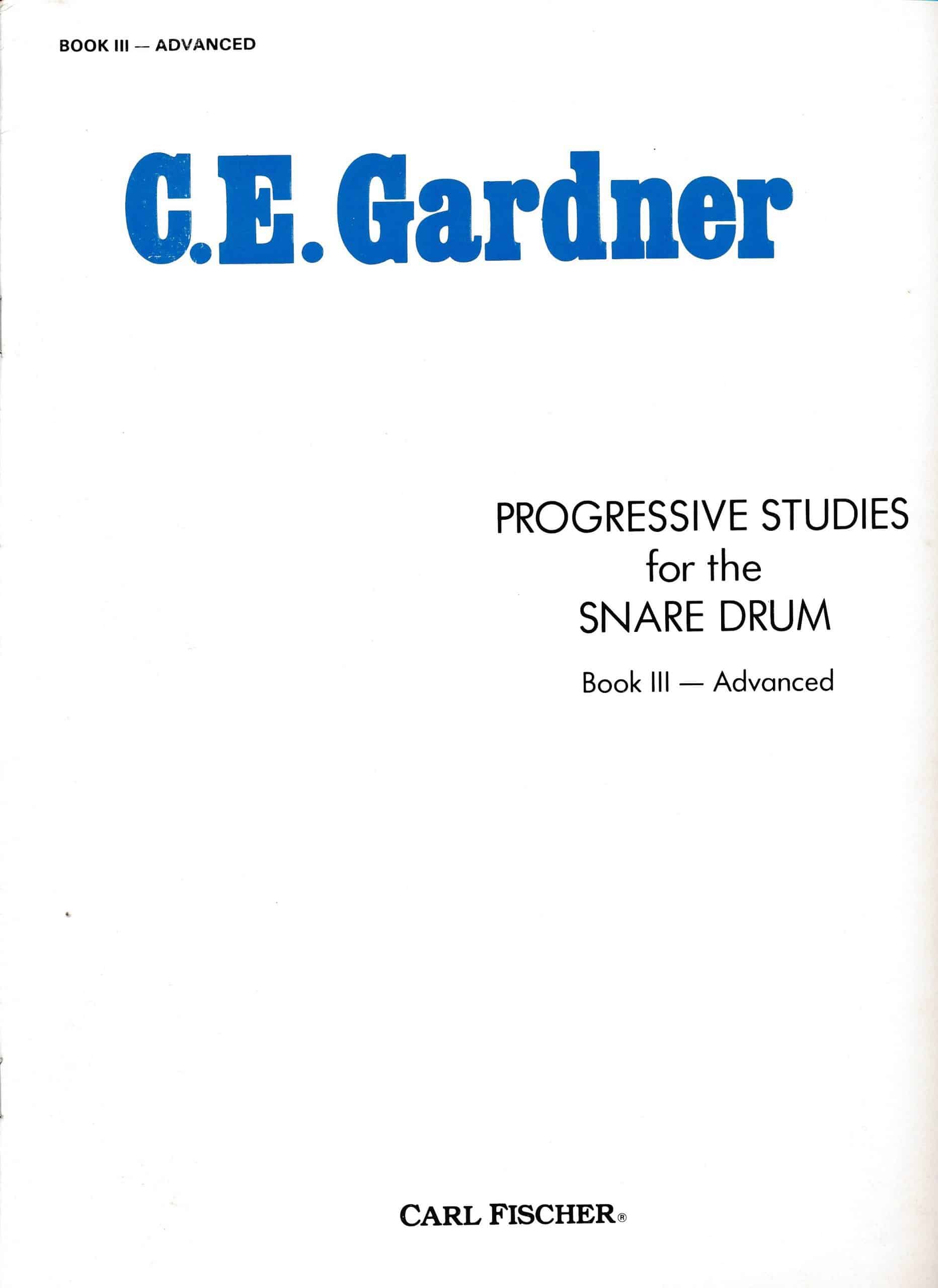 Progressive Studies For The Snare Drum, Book III - Advanced