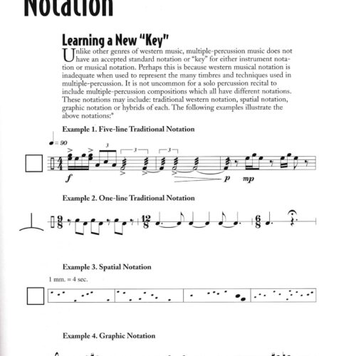 The Multiple-percussion Book - Concepts For A Musical Performance