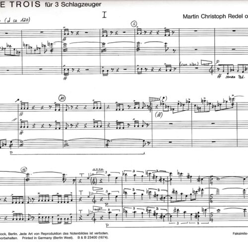 Pas de trois, op. 40