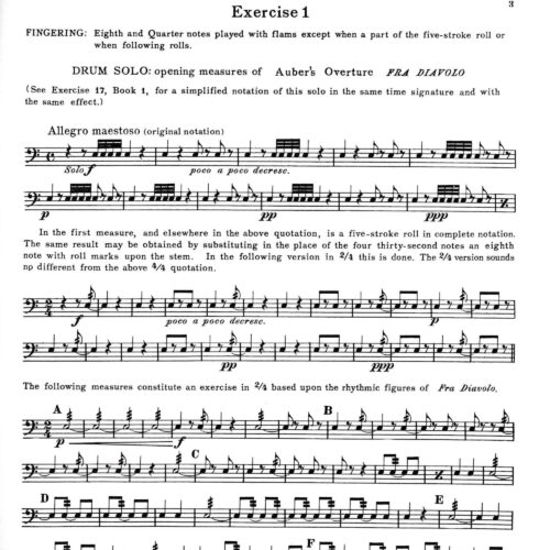 Progressive Studies For The Snare Drum, Book Ii - Intermediate