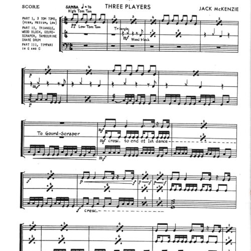 Three Dances by J. H. McKenzie