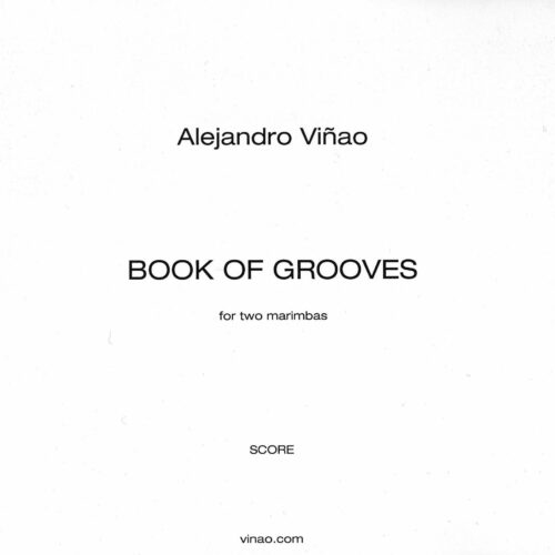 Book Of Grooves (score and parts)