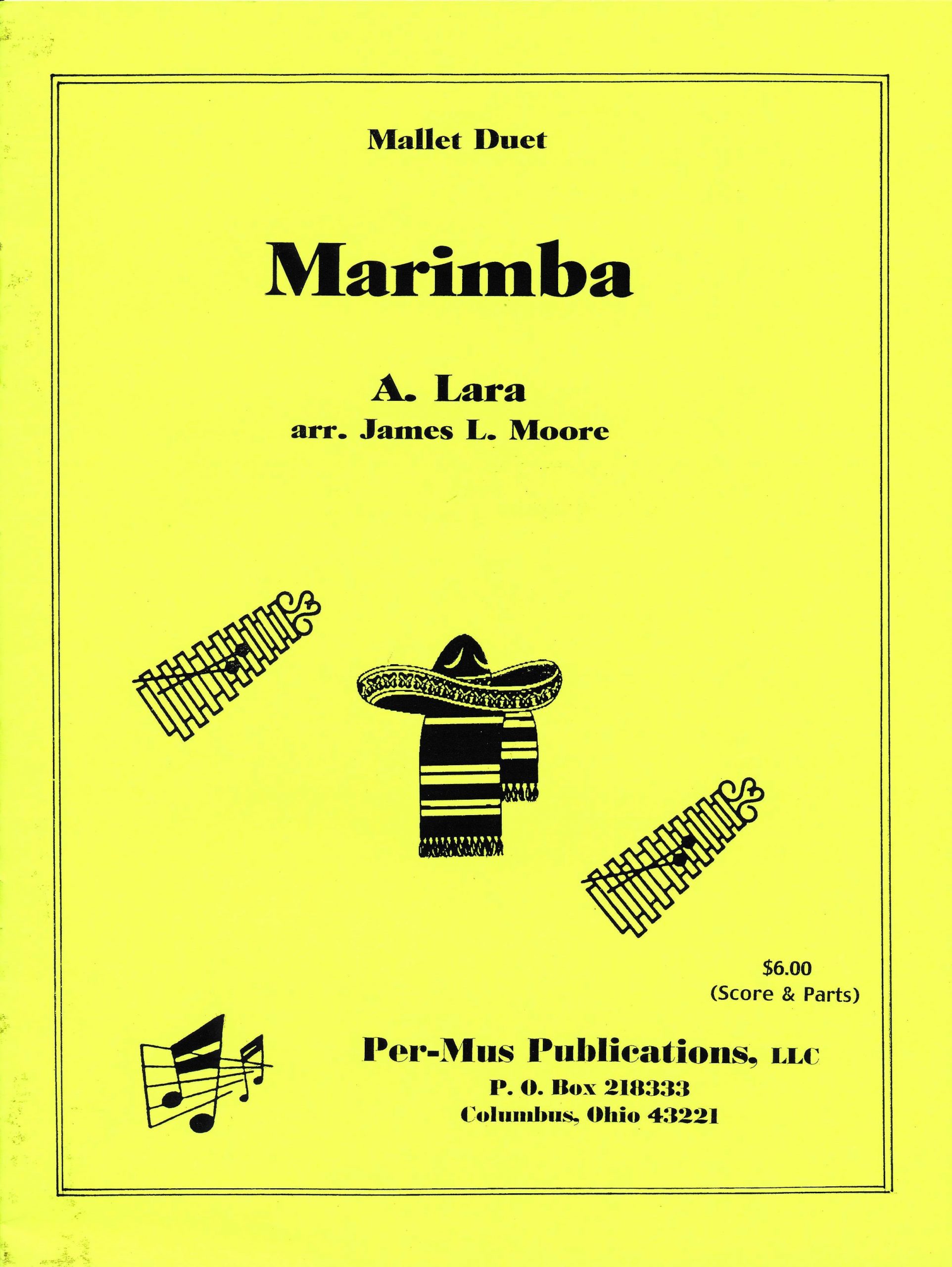 Marimba by Lara arr. James Moore